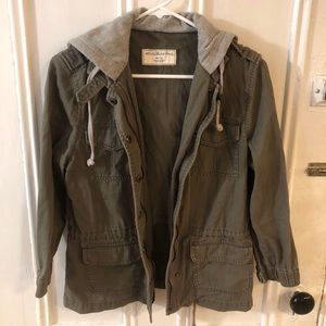 Sound and Matter 3/4 Sleeve Army Surplus Jacket